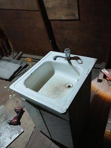 мойка с тумбой для кухни купить: Садовый умывальник — 2