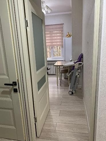 двухкомнатная квартира аламедин 1: 2 комнаты, 50 м², 105 серия, 1 этаж, Евроремонт — 5