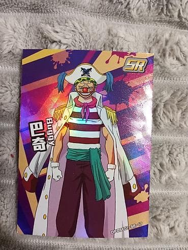 Спорт и хобби: Коллекционные карточки One Piece (SSR, SR, NH) — Набор Текст — 6