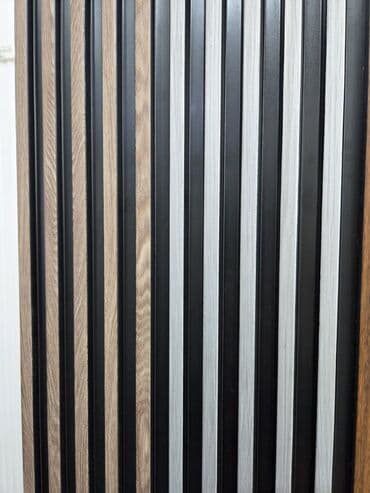 детская диван: 3 D панели, декоративная панель от 350 сомов, рейки, тв зона от 350 — 11