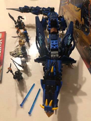 купить железный автомат: Конструктор lego ninjago светящийся дракон (70652) оригинал!!! — 4