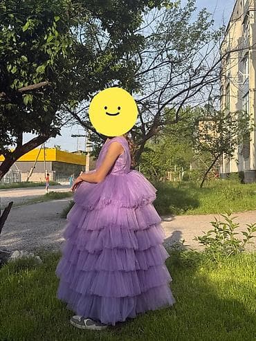 одежды мурской: Детское платье, цвет - Фиолетовый — 3