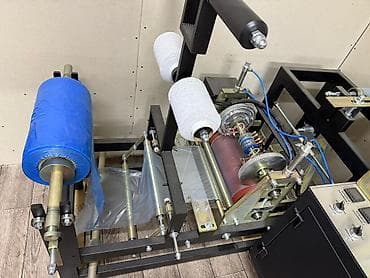 бахил: Автомат для производства бахил из ПНД/ПВД пленки с эластичной резинкой — 4