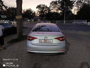 Транспорт: Hyundai Sonata: 2016 г., 2 л, Автомат, Газ, Седан — 10