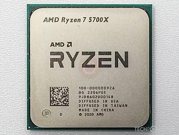 Комплектующие для ПК: Процессор для ПК, Б/у, AMD Ryzen 7, 8 ядер — 3