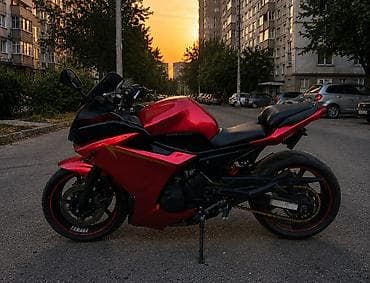 Мототехника: Спортбайк Yamaha, 600 куб. см, Бензин, Взрослый, Б/у — 1