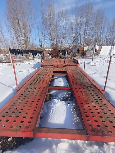 трос крана: Автовоз/эвакуаторная платформа(10 метров) на шасси грузовика. Длина — 1