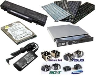 Запчасти для ноутбуков аккумулятор шлейф матрицы Кулеры петли гнездо