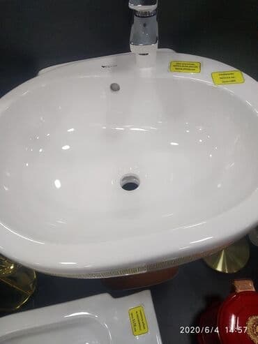 раковина в ванную с тумбой: Умывальник размер 50см глубина*61см ширина наш адрес АЮ GRANDул Чокана — 2