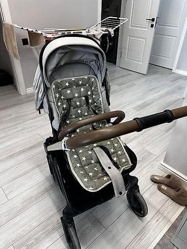 chicco коляски бишкек: Прогулочная коляска Kidilo D900 два в одном (серый цвет) В отличном — 2