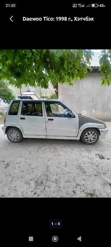 маленькие дешевые машины: Daewoo Tico: 1998 г., Хэтчбэк — 2