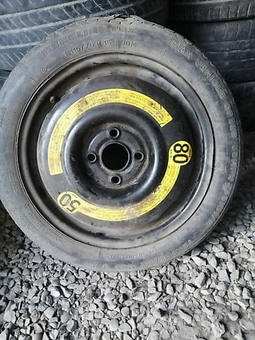 носкат хонда фит: Запаска докатка R15, разболтовка 4/100. Шина негодная. Подходит на — 1