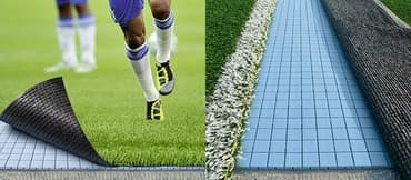 газон для футбольного поля: Подложка под искусственный газон Shockpad AS - это. запатентованный — 3