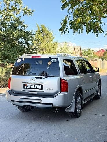 Унаа: Infiniti QX56: 2005 г., 5.6 л, Автомат, Газ, Жол тандабас — 7