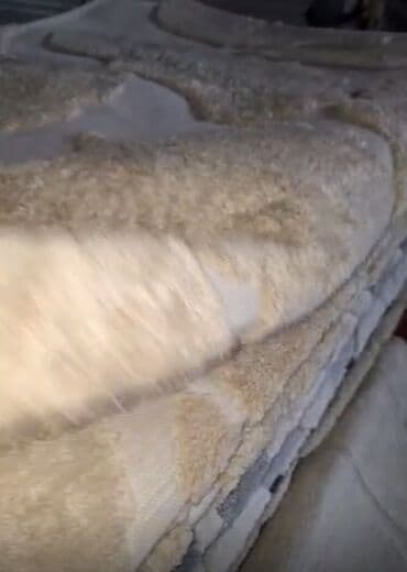 полотенце для головы: Ковер липучка очень мягкая и теплая размером 3/2 - Материал: плотная — 4