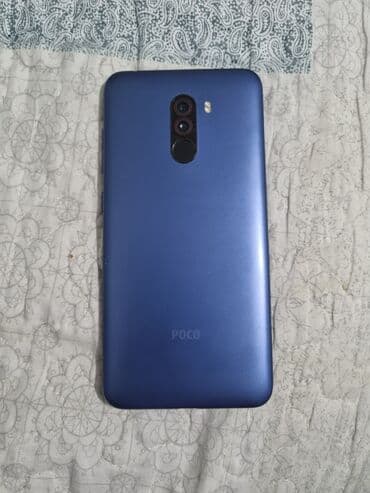 poco f3 бишкек: Poco Pocophone F1, Колдонулган, 128 ГБ, түсү - Көгүлтүр, 2 SIM — 3