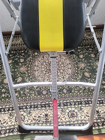 Спорттук сумкалар: Инверсионный стол Aман-Sau.kz для растяжки позвоночника и релаксации — 5