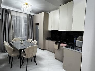 кино токмок: 2 комнаты, 68 м², Элитка, 10 этаж, Евроремонт — 4