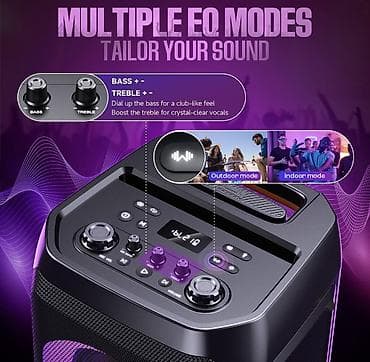 колонка: 🔊 W-KING T12 — мощная портативная Bluetooth-колонка 270 Вт Продается — 9