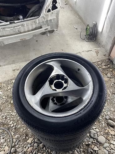 Транспорт: Дөңгөлөктөр монтажда 215 / 55 / R 17, Жай, Комплект, Жеңил унаалар, Куйма, тешиктери - 5 — 3