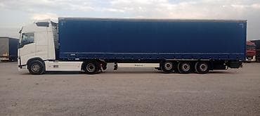 фура волва: Тягач, Volvo, Шторный — 8