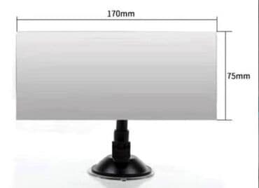 бакавой зеркало: Автомобильное регулируемое внутреннее лобовое стекло на 360 градусов — 6