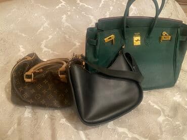 сумка и кошелек набор: Классическая сумка, Louis Vuitton, Материал: Натуральная кожа, Регулируемый ремень, Женские — 1