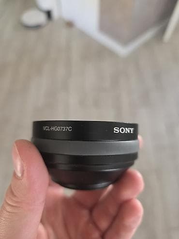 Фото и видеокамеры: Конвертер Sony VCL-HG0737C — широкоугольный объектив с коэффициентом — 2