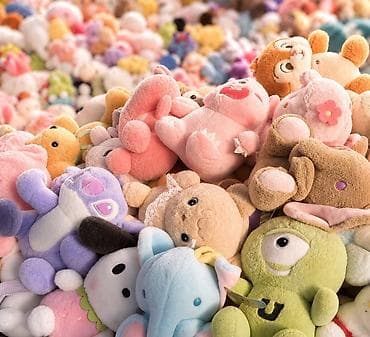 продаю советские игрушки: 𓆩ИГРУШКИ ОПТОМ𓆪 для Хватайки (игровой автомат) 𖠌 плюшевые мягкие — 1