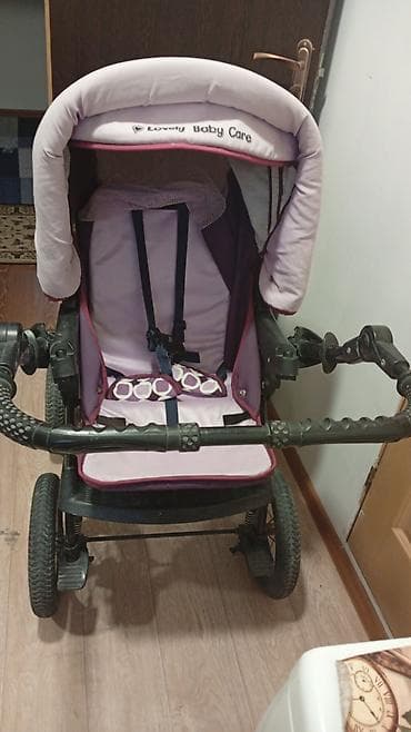 отук резиновый: Коляска, цвет - Фиолетовый, Б/у — 2