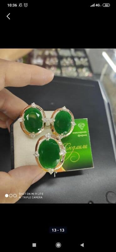 свадебные наборы ручной: Набор украшений, Проба 925, Женские, Новый — 17