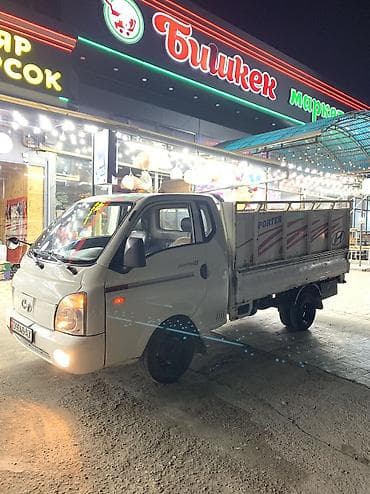 двигатель портера: Легкий грузовик, Hyundai, Стандарт, Б/у — 5
