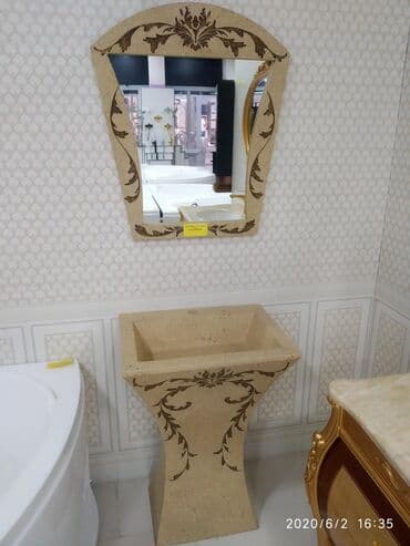 раковина и стиральная машина: Тумба-раковина магазин находится в Аю Гранд адрес Чокана Валиханова 2 — 4