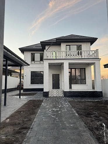 Үйлөр: Дом, 180 м², 5 комнат, Дизайнерский ремонт Бишкек Мебель: Без мебели — 1