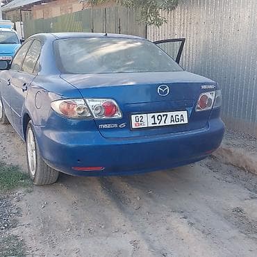 motor fit 2004: Mazda 6: 2006 г., 1.8 л, Механика, Бензин, Седан — 2