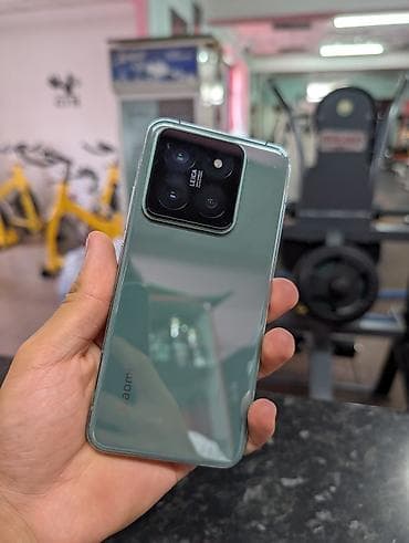 сиоми 11: Xiaomi, 14, Б/у, 512 ГБ, цвет - Зеленый, 2 SIM — 3