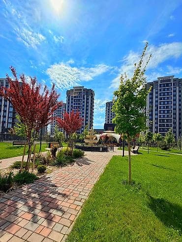 61: 2 комнаты, 61 м², Асанбай мкр Элитка, 6 этаж, Дизайнерский ремонт — 7