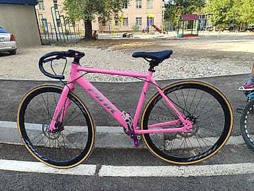 fixed gear: Шоссейный велосипед с дисковыми тормозами - Рама и вилка: алюминий — 1