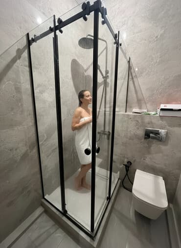 уголь продаю: Душевая кабина Прямоугольная — 1