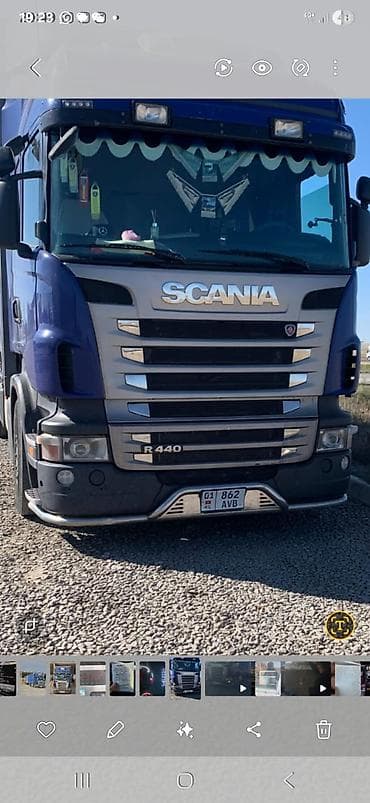 сканя вольва: Грузовик, Scania, Б/у — 2