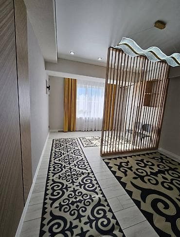 квартира ауезова: 2 комнаты, 52 м², Элитка, 2 этаж, Дизайнерский ремонт — 3