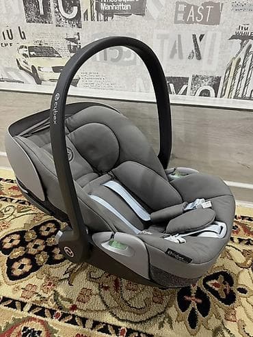 коляскалар: Коляска, Cybex, цвет - Черный, Б/у — 6