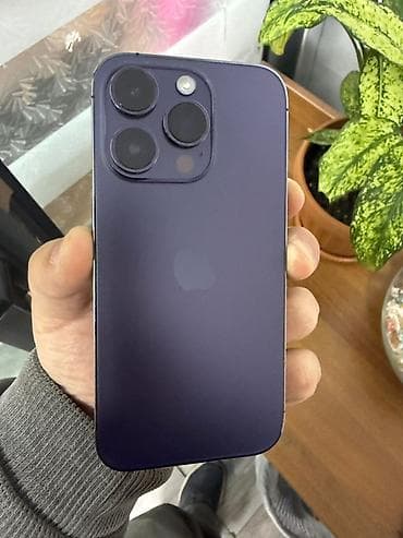 sony whch510: IPhone 14 Pro, Новый, 512 ГБ, Deep Purple, 79 % — 2