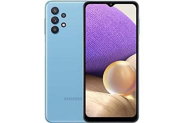 Samsung Galaxy A32, Б/у, 128 ГБ, цвет - Голубой, 2 SIM