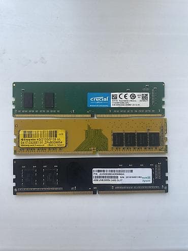 сы 4: Оперативдик эс-тутум, Колдонулган, Apacer, 4 ГБ, DDR4, 2666 МГц — 1