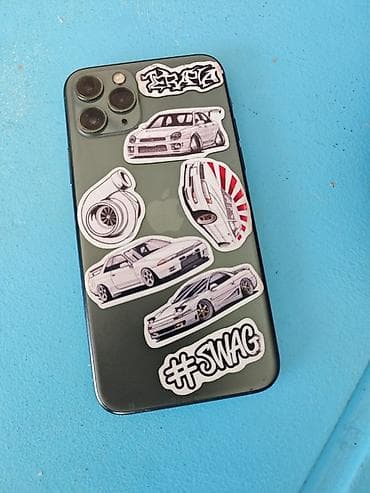 tesla 3: IPhone 11 Pro, 64 ГБ, Зеленый, 73 % — 2