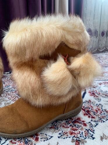 сапоги зимние женские натуральная кожа натуральный мех распродажа: Женские зимние сапоги с натуральным мехом - Верх: замша тёплого — 1