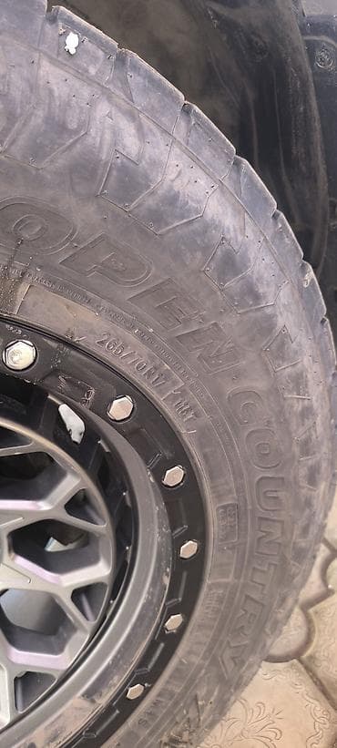 r17 225 65: Колеса в сборе 265 / 70 / R 17, Всесезонная, Б/у, Комплект, Внедорожные (АТ/МТ), Литые, отверстий - 6 — 7