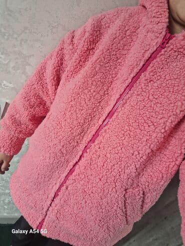 тёплые шарфы: Теплая женская куртка-кофта из плюшевого флиса (шерпа/тедди) с — 1