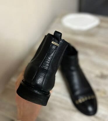 военный обувь: Сапоги, 40, Б/у, цвет - Черный, Самовывоз — 3